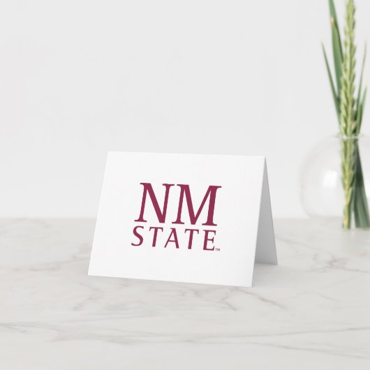 Afgestudeerden New Mexico State University Bedankkaart (Voorkant)