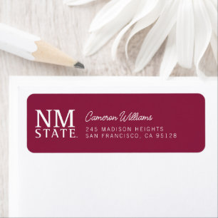 Afgestudeerden New Mexico State University Etiket
