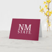 Afgestudeerden New Mexico State University Kaart (Gele Bloem)