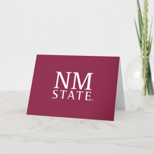 Afgestudeerden New Mexico State University Kaart (Voorkant)