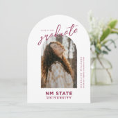 Afgestudeerden New Mexico State University Kaart (Staand voorkant)