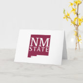Afgestudeerden New Mexico State University Kaart (Gele Bloem)