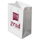Afgestudeerden New Mexico State University Medium Cadeauzakje (Achterkant Gekanteld)