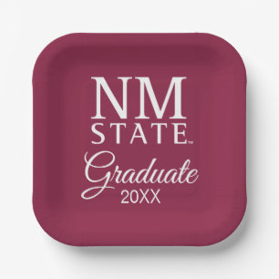 Afgestudeerden New Mexico State University Papieren Bordje