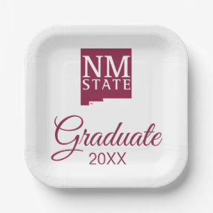 Afgestudeerden New Mexico State University Papieren Bordje