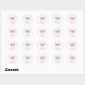 Afgestudeerden New Mexico State University Ronde Sticker (Vel)