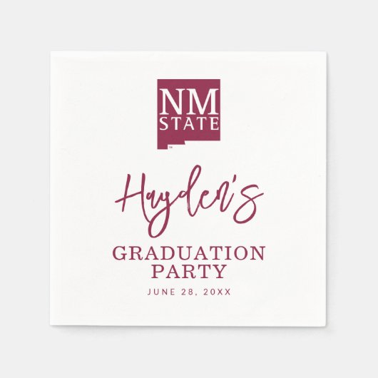 Afgestudeerden New Mexico State University Servet (Voorkant)