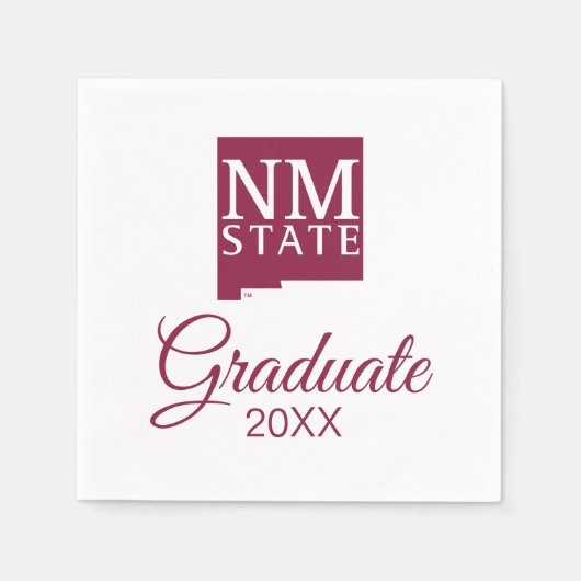 Afgestudeerden New Mexico State University Servet (Voorkant)