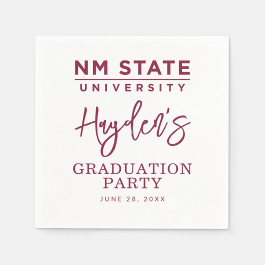Afgestudeerden New Mexico State University Servet (Voorkant)