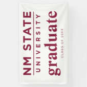 Afgestudeerden New Mexico State University Spandoek (Verticaal)
