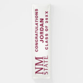 Afgestudeerden New Mexico State University Spandoek (Verticaal)