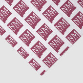 Afgestudeerden New Mexico State University Tissuepapier (Detail)