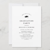 Afgestudeerden 'Photo Collage Joint Graduation Par Kaart (Achterkant)