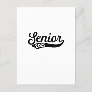 Afgestudeerden Senior 2025 Laatste Schooldag Briefkaart