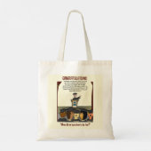 Afgestudeerden Spelen Tote Bag (Achterkant)