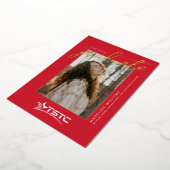 Afgestudeerden Texas State Technical College Folie Uitnodiging (Gedraaid)