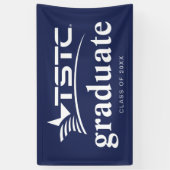 Afgestudeerden Texas State Technical College Spandoek (Verticaal)