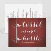 Afgestudeerden van de klas van 2016 kaart (Voorkant / Achterkant)