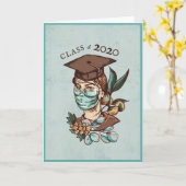 Afgestudeerdenklas 2020 kaart (Gele Bloem)