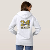 Afgestudeerdenklas 2024 Afstuderen 2024 Hoodie (Achterkant volledig)