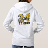 Afgestudeerdenklas 2024 Afstuderen 2024 Hoodie (Achterkant)