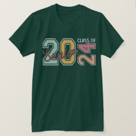 Afgestudeerdenklas 2024 Klas van 2024 Afstudeerpro T-shirt
