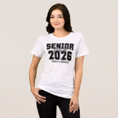 Afgestudeerdenklas 2026  Tri-Blend shirt (Voorkant volledig)
