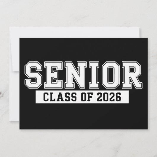 Afgestudeerdenklas van 2026 Afstuderen 26 Afstudee Kaart (Voorkant)