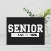 Afgestudeerdenklas van 2026 Afstuderen 26 Afstudee Kaart (Staand voorkant)