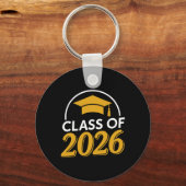 Afgestudeerdenklas van 2026 - Afstuderende 2026 _1 Sleutelhanger (Voorkant)
