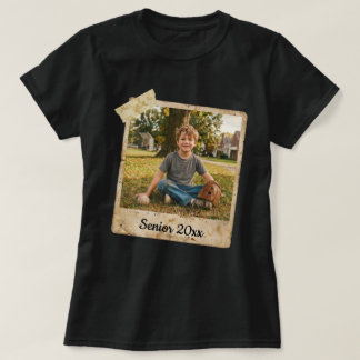 Afgestudeerdenklas van 2026 op maat gemaakte foto t-shirt