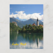 Afgetapt meer briefkaart (Voorkant)