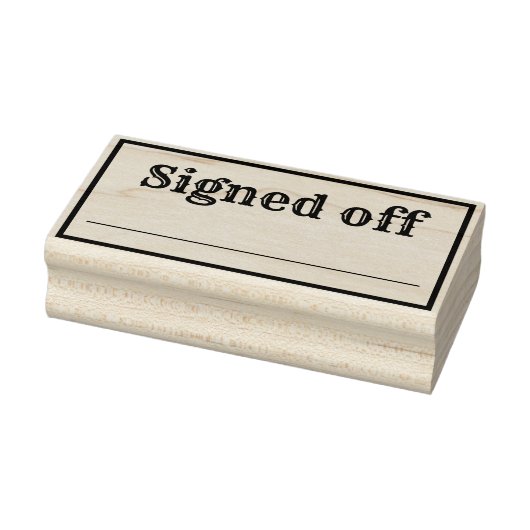 Afgetekend Rubber Stamp Rubberstempel (Stempel)