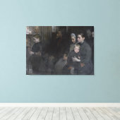 Afgetreden bij hun partij, 1901 canvas afdruk (Insitu (Houten vloer))