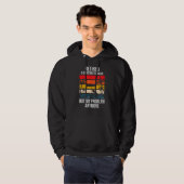 Afgetreden IT Operations Technician Niet Mijn Prob Hoodie (Voorkant volledig)