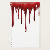 Afgevallen bloeddruppels planner (Voorkant)