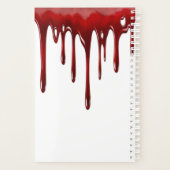 Afgevallen bloeddruppels planner (Achterkant)