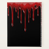 Afgevallen bloeddruppels planner (Achterkant)