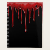 Afgevallen bloeddruppels planner (Voorkant)