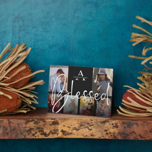 Afgevatte naam van de Manuscript van het Monogram Fotoplaat (Zijkant)