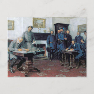 Afgeven bij Appomattox Briefkaart