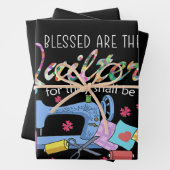 Afgevlekt zijn de flessen voor de piecemaker inpakpapier vel (In situ)