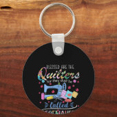 Afgevlekt zijn de flessen voor de piecemaker sleutelhanger (Voorkant)