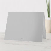 Afgevouwen Moederdag kaart met florale oplossing (Achterkant)