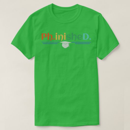 Afgewerkt T-shirt (Design voorkant)