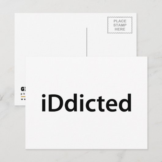 Afgewezen Briefkaart (Voorkant / Achterkant)