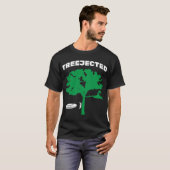 Afgewezen Discgolf Vliegende Schijf T-shirt (Voorkant volledig)