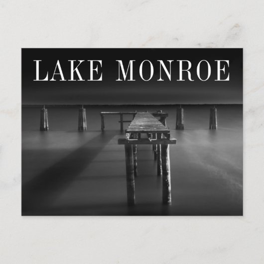 Afgewezen dok op het monroemmeer briefkaart (Voorkant)