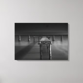 Afgewezen dok op het monroemmeer canvas afdruk (Voorkant)