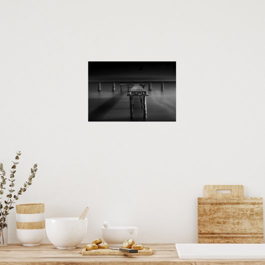 Afgewezen dok op het monroemmeer poster (Keuken)